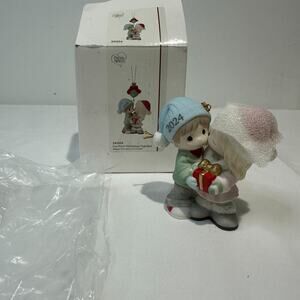 Precious Moments Our First Christmas Together Ornament - 2023, (3.25"), 241004